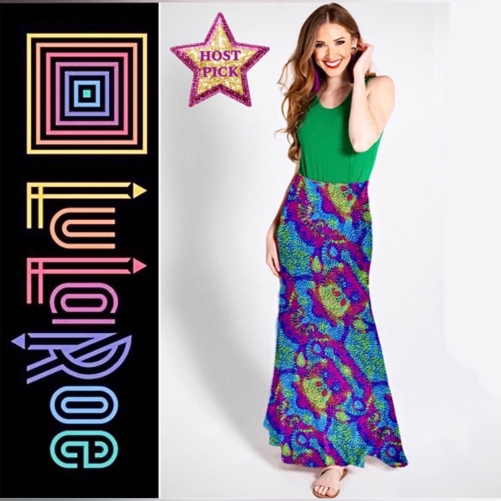 LULAROE Convertible Maxi Skirt/Strapless Dress/Swim Coverup in XXS, LIKE NEW